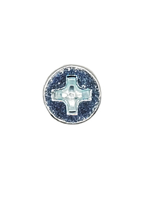 Countersunk Cross Groove M3 30 มม. สกรูกึ่งเกลียว