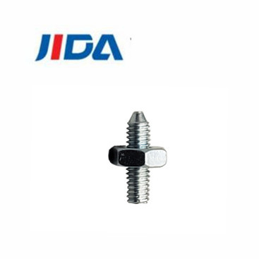 M2.5 9mm Cone End Hex Head Bolts And Nuts ชุบสังกะสีขาวน้ำเงิน