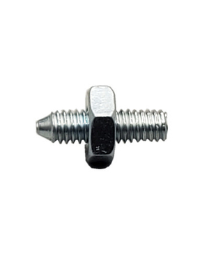 M2.5 9mm Cone End Hex Head Bolts And Nuts ชุบสังกะสีขาวน้ำเงิน