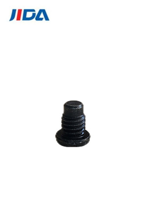 สกรูหัวแฉกแบบเกลียวผสมสังกะสีสีดำหัวกลม M5 x 6.4mm