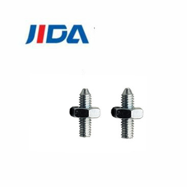 M2.5 9mm Cone End Hex Head Bolts And Nuts ชุบสังกะสีขาวน้ำเงิน