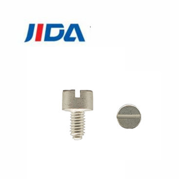สกรูหัวกลม Slotted Groove แบบผสม M4x7.5