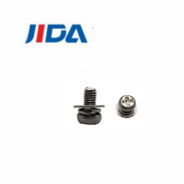M3 x 5.5mm SUS304 สกรูหัวกลมแบบผสม ร่องครอส