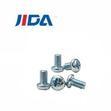 OEM Self Tapping Machine สกรูหัวกลม ST4x10.5 สลักเกลียวชุบสังกะสีแบบจุ่มร้อน